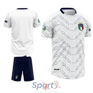 BỘ QUẦN ÁO BÓNG ĐÁ ĐỘI TUYỂN QUỐC GIA ITALIA MÀU TRẮNG ĐEN